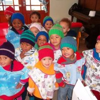 visit  to old age home in kleinmond